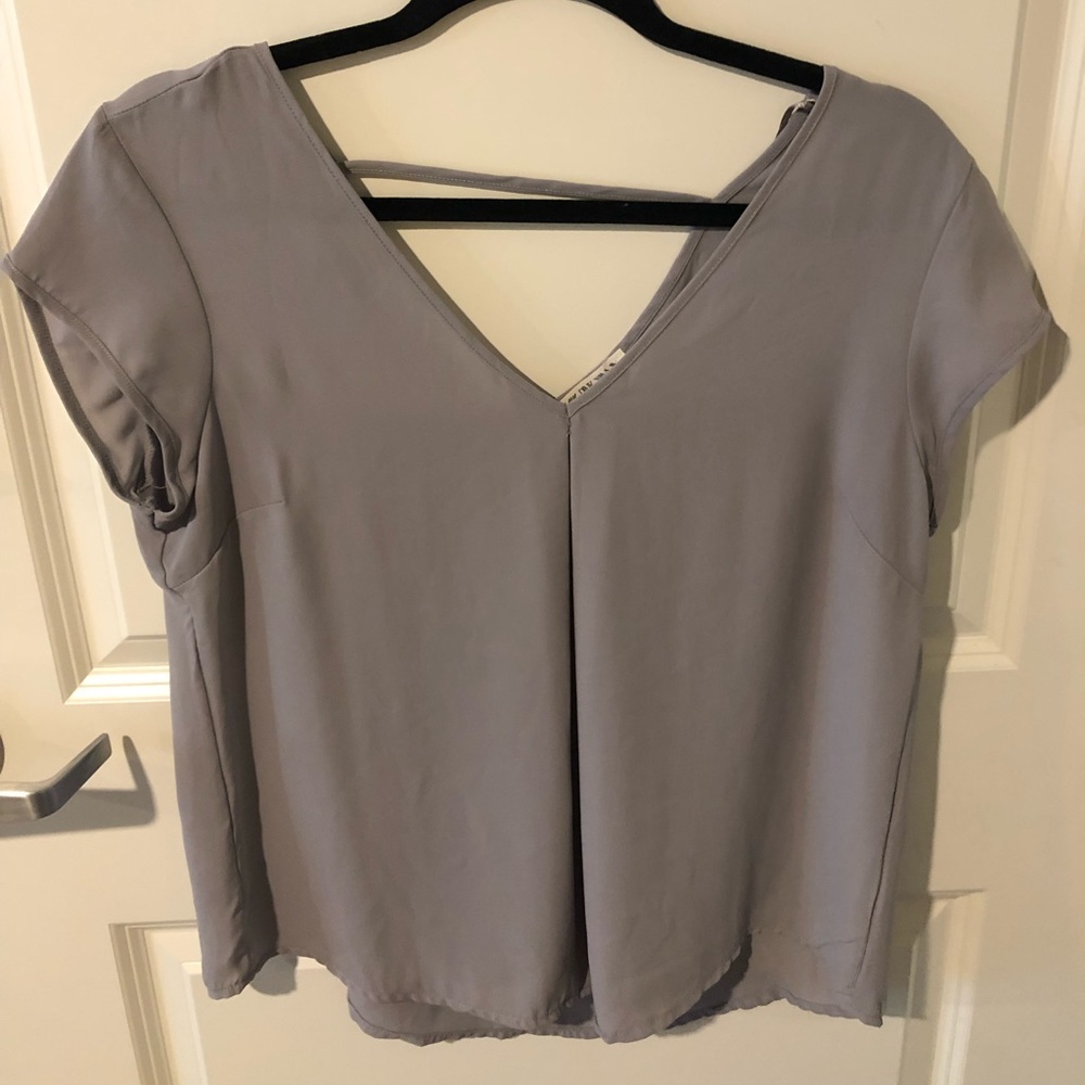 Grey business shirt